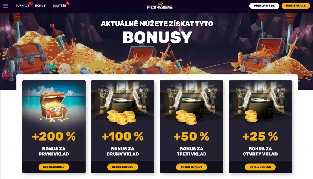Forbes Casino screenshot